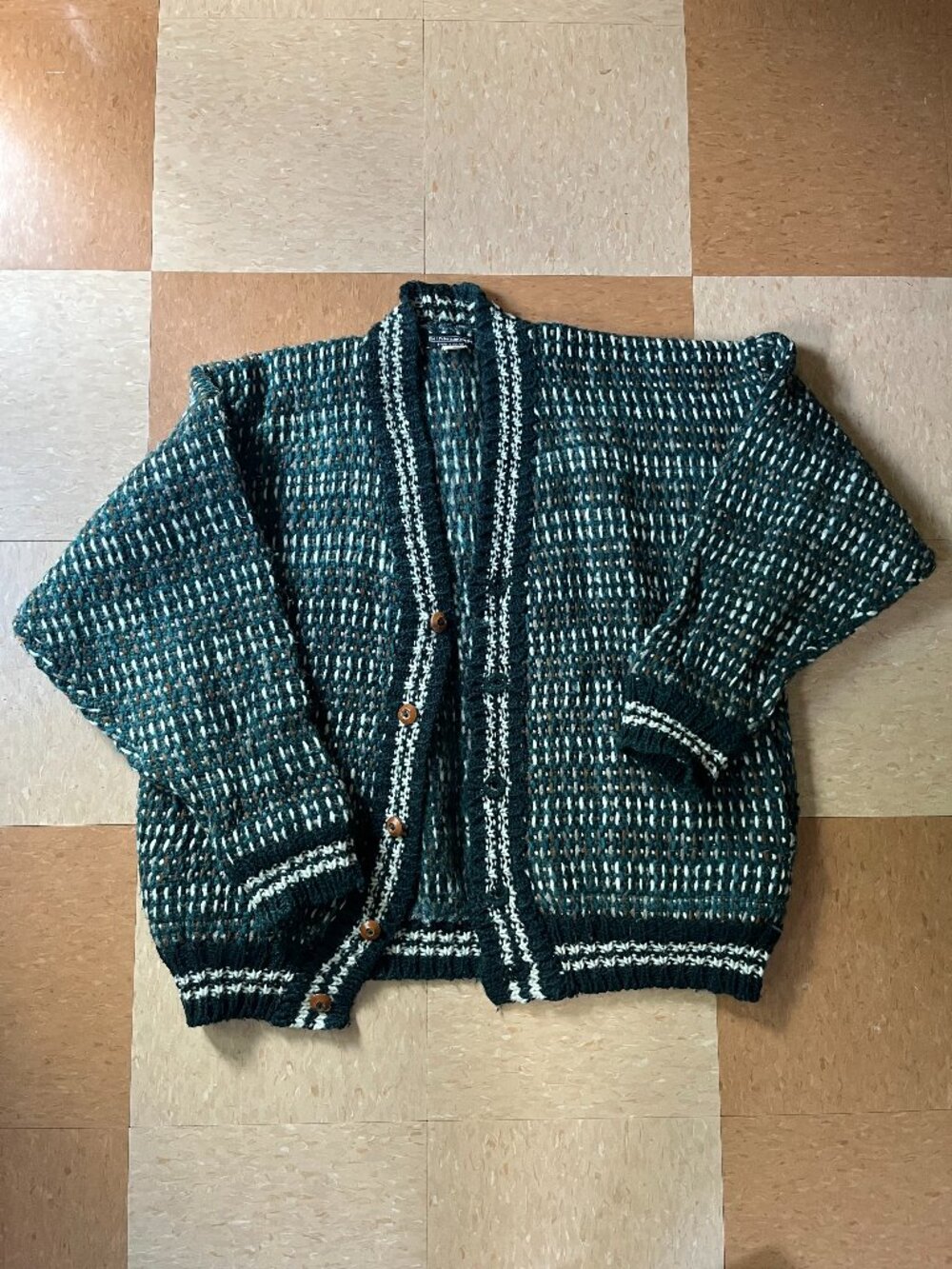 Vintage J. Peterman Company Wool Cardigan – XL